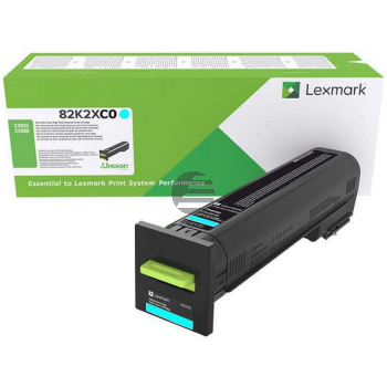 Lexmark Toner-Kit Return cyan HC plus (82K2XC0)