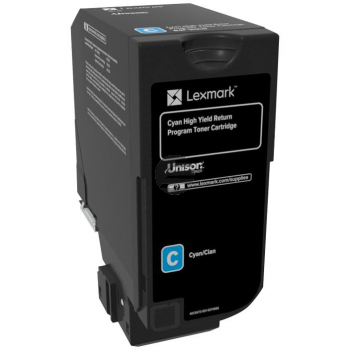 Lexmark Toner-Kit Return cyan HC plus (84C2HC0)