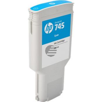 HP Tintendruckkopf cyan HC (F9K03A, 745)
