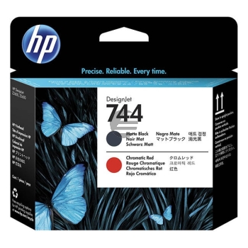 HP Tintendruckkopf schwarz matt, rot (F9J88A, 744) HP Tintendruckkopf schwarz matt, rot (F9J88A, 744)