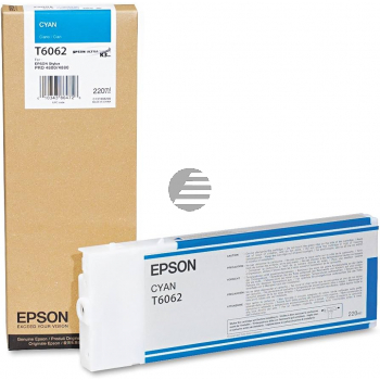 Epson Tintenpatrone cyan HC (C13T606200, T6062)