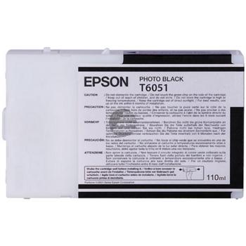 Epson Tintenpatrone photo schwarz (C13T605100, T6051)