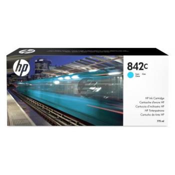 HP Tintenpatrone cyan (C1Q54A, 842C)