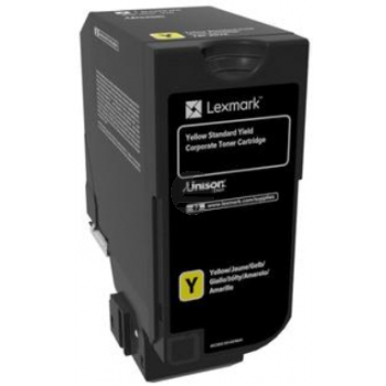 Lexmark Toner-Kit Corporate gelb HC (74C2SYE)
