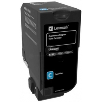 Lexmark Toner-Kit Corporate cyan HC plus (84C2HCE)