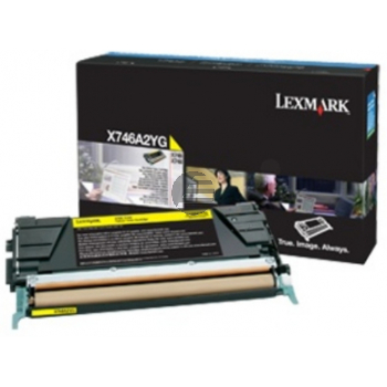 Lexmark Toner-Kit Corporate gelb (X746A3YG)