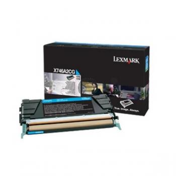 Lexmark Toner-Kit Corporate cyan (X746A3CG)