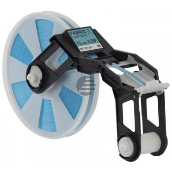 Brother Texilband Bandkassette Selbstklebend hellblau (MC-FA1LB) Brother Texilband Bandkassette Selbstklebend hellblau (MC-FA1LB)