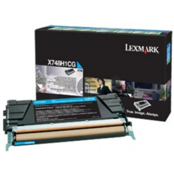Lexmark Toner-Kit Corporate cyan HC (X748H3CG)