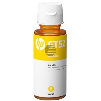 HP Tintennachfüllfläschchen gelb (M0H56AE, GT52)