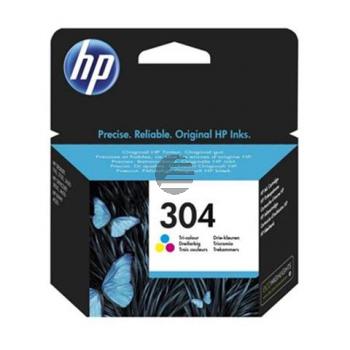 HP Tintendruckkopf Blister cyan/magenta/gelb (N9K05AE#301, 304)