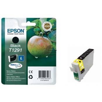 Epson Tintenpatrone schwarz SC (C13T12914022, T1291)