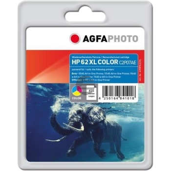 Agfaphoto Tintendruckkopf cyan/magenta/gelb (APHP62CXL) ersetzt 62XL