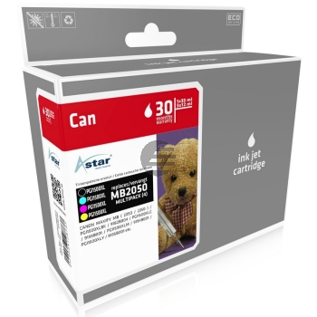 Astar Tintenpatrone gelb, magenta, schwarz, cyan HC (AS46150) ersetzt PGI-1500XLBK, PGI-1500XLC, PGI-1500XLM, PGI-1500XLY Astar Tintenpatrone gelb, magenta, schwarz, cyan HC (AS46150) ersetzt PGI-1500XLBK, PGI-1500XLC, PGI-1500XLM, PGI-1500XLY