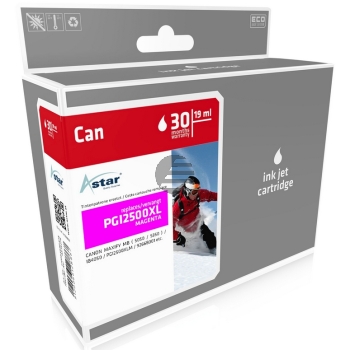 Astar Tintenpatrone magenta HC (AS15278) ersetzt PGI-2500XLM Astar Tintenpatrone magenta HC (AS15278) ersetzt PGI-2500XLM