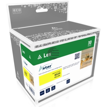 Astar Toner-Kit gelb (AS13802) ersetzt 802HY Astar Toner-Kit gelb (AS13802) ersetzt 802HY