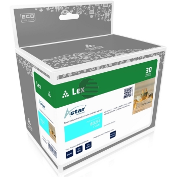 Astar Toner-Kit cyan (AS14802) ersetzt 802HC Astar Toner-Kit cyan (AS14802) ersetzt 802HC