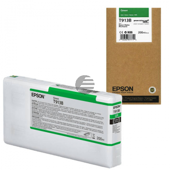 Epson Tintenpatrone grün (C13T913B00, T913B)