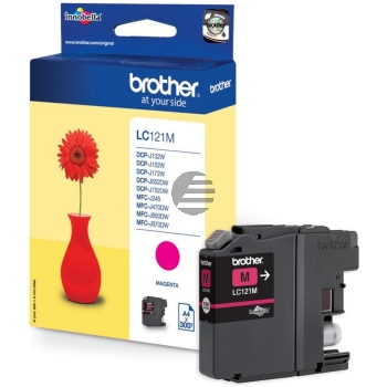 Brother Tintenpatrone magenta (LC-121MBP)