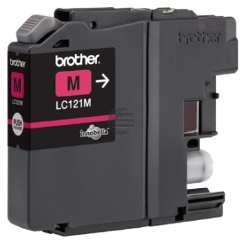 Brother Tintenpatrone magenta (LC-121MBP)