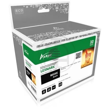 Astar Toner-Kartusche schwarz (AS11208) ersetzt 802XK Astar Toner-Kartusche schwarz (AS11208) ersetzt 802XK