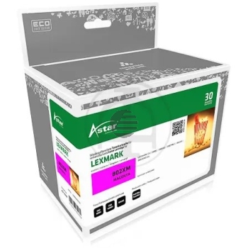 Astar Toner-Kartusche magenta (AS12208) ersetzt 802XM Astar Toner-Kartusche magenta (AS12208) ersetzt 802XM