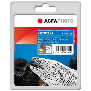 Agfaphoto Tintendruckkopf cyan/magenta/gelb (APHP302XLC) ersetzt 302XL