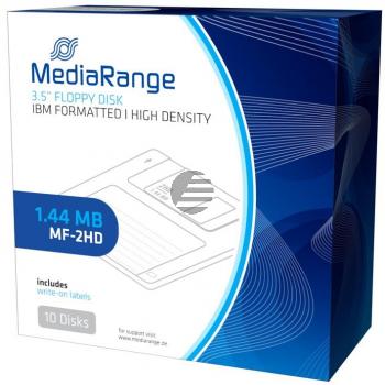 MEDIARANGE 3.5 DISK MF2HD(10) MR200 1.44MB formatiert