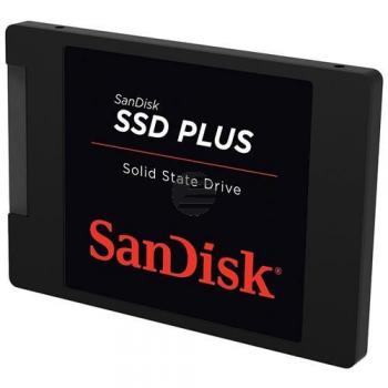 SANDISK 2.5 SSD PLUS FESTPLATTE INTERN SDSSDA-480G-G26 480GB mit 3.5 Adapter