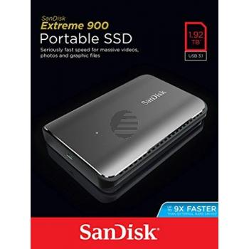 SANDISK EXTREME 900 FESTPLATTE EXTERN SDSSDEX2-1T92-G25 1,92TB tragbar