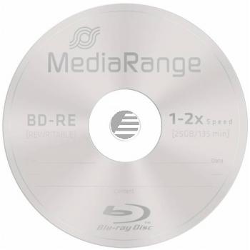 MEDIARANGE BD-RE 25GB 2x(10) CB MR501 Cake Box wiederbeschreibbar
