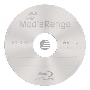 MEDIARANGE BD-R DL 50GB 6x (10) CB MR507 Cake Box