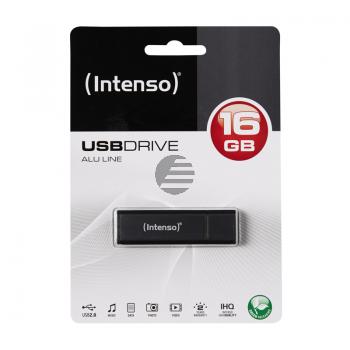 INTENSO USB STICK 2.0 16GB ANTHRAZIT 3521471 Alu Line