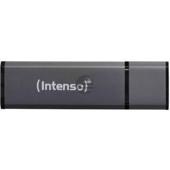 INTENSO USB STICK 2.0 64GB ANTHRAZIT 3521491 Alu Line
