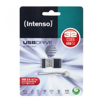 INTENSO USB STICK 3.0 32GB SCHWARZ 3532480 Slim Line