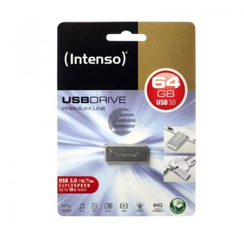 INTENSO USB STICK 3.0 64GB SCHWARZ 3534490 Premium Line