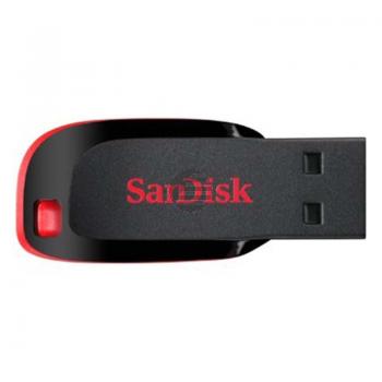 SANDISK CRUZER BLADE USB STICK 64GB SDCZ50-064G-B35 USB 3.0 schwarz-rot