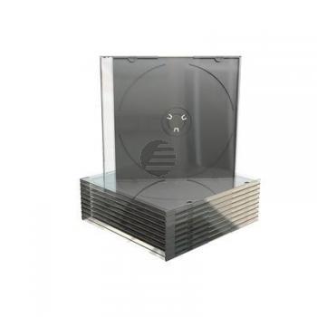 MEDIARANGE CD SLIM CASE SCHWARZ BOX21 mit Ablage