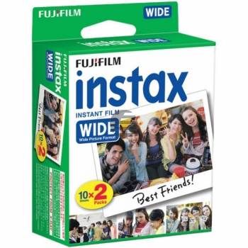 Fujifilm Thermo-Papier-Rolle Instax Wide Film weiß (16385995)