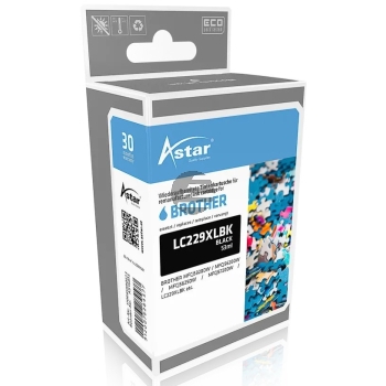 Astar Tintenpatrone schwarz (AS16015) ersetzt LC-229XLBK Astar Tintenpatrone schwarz (AS16015) ersetzt LC-229XLBK