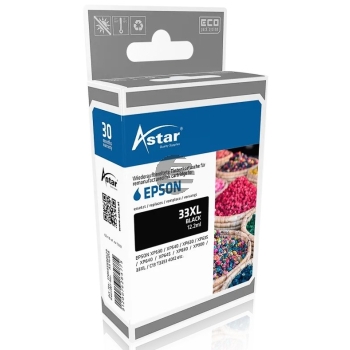 Astar Tintenpatrone schwarz HC (AS16019) ersetzt T3351 Astar Tintenpatrone schwarz HC (AS16019) ersetzt T3351