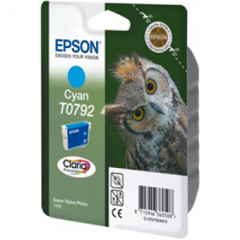 Epson Tintenpatrone cyan (C13T07924020, T0792)