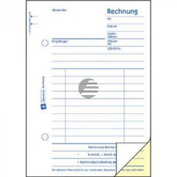 AZ Rechnungen 706 A6 hoch weiß Inh.2 x 50 Blatt Avery Zweckform
