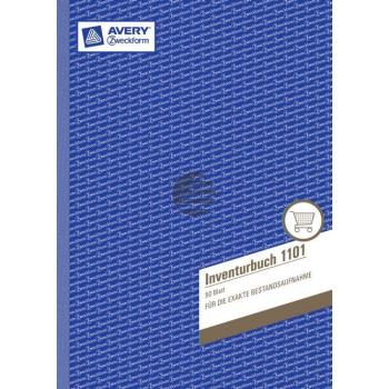 AZ Inventurbuch A4 A4 hoch weiß Inh.50 Blatt Avery Zweckform AZ Inventurbuch A4 A4 hoch weiß Inh.50 Blatt Avery Zweckform