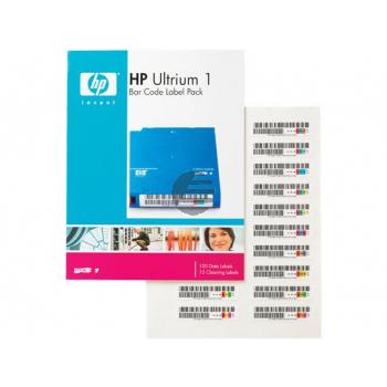 HP Barcode Label LTO1 100 Label + 10 Clean Label 100 Label + 10