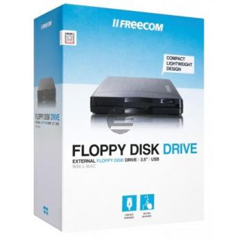Freecom Diskettenlaufwerk USB FDD 1,44 MB, 3,5 ZOLL, USB 1.1 Classic