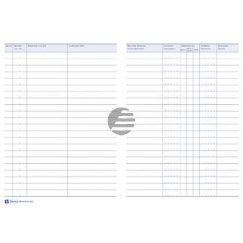 AZ Fahrtenbuch 223 A5 hoch weiß Inh.40 Blatt Avery Zweckform