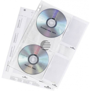 Durable CD-Hüllen A4 transparent Inh.5
