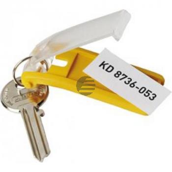 Durable Schlüsselanhänger Key Clip gelb Inh.6