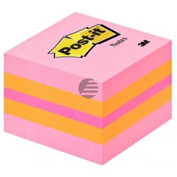 Post-It Haftnotizwürfel mini pink 51 x 51 mm 400 Blatt